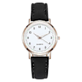 Miniatyrbild 1 av 5: Damklockor Kvarts Analog Armbandsur Liten Casual Läder [db] Black