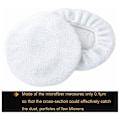 Miniatyrbillede 3 af 5: 5 stk. 10 tommer Bonnet Polermaskine Poleringspude Polering Buffing Bil Buffer Vokser [db] White