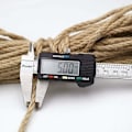 Miniatyrbillede 2 af 4: 5mm Jute Reb, Hamp Reb Stærk Hamp Have Reb, Snøre Hamp Reb Til Diy Dekoration Og Havearbejde Applikationer (10 Meter)