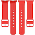 Miniatyrbillede 5 af 5: Silikonerem til Xiaomi Redmi Watch 5 Justerbar urrem med farvet spænde - Grøn [db] Multicolor Blackish Green
