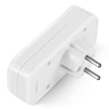 Miniatyrbilde 3 av 4: EU standard veggkontakt strømuttak, reiseadapter [db]