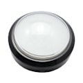 Miniatyrbild 1 av 5: Arcade Tryckknappar 100mm Stor Tryckknapp LED Belyst med Mikrobrytare [db] White
