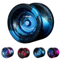Miniatyrbild 1 av 2: Professionell Yo-yo Tävling Aluminiumlegering Metall Yo-yo Spel Responsiv Yoyo Leksak Barn Present db D