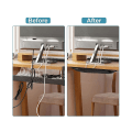 Miniatyrbillede 2 af 5: Under Desk Net, Under Table Cord Management Mesh Organizer Fleksibel Wire Hiders 50x25cm