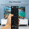 Pikkukuva 4 / 5: Vaihto-ohjain RM-C3116 LCD LED Smart TV:lle RM-C3116 RM-C3222 -40N570A -48N570A DB Black