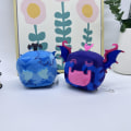 Miniatyrbild 4 av 4: 2024 Blox Fruits Plyschleksak, Mjuk PP Bomullsplyschkudde, 8” Kramplysch Gosedjur, Present till Fans Barn DB Ice