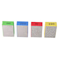 Miniatyrbilde 3 av 5: 4 stk. Diamant Håndpoleringsputer for Fliser Stein Trimme Avgrading 60# 100# 200# 400# Korning [DB]