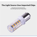 Miniatyrbilde 4 av 5: Ba15d Dobbelkontakt Bajonett Base LED Kornpære LED Lyspære 220v Til Symaskin Pfaff, Singer, Privilege, Bernina Etc. Db A181