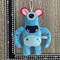 Pikkukuva 2 / 2: DB The New Garten Of Banban Plush Banban Garden Game Around Plush Doll Toy Doll Blue One-Eyed