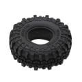 Pikkukuva 3 / 5: 4 kpl 1,9 tuuman kumirenkaat / renkaat 1:10 RC Rock Crawler Axial SCX10 90046 AXI03007 CC01 D9 [DB] black