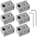 Miniatyrbild 1 av 5: 3d-skrivarsensorvärmare block kompatibel med E3d V6 för Ht-ntc100k Pt100-sensor med 2 st skiftnycklar (förpackning om 6 st)