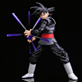 Pikkukuva 5 / 5: 14cm Anime Dragon Ball Black Goku Zamasu Action Figure  Super Saiyan Movie Version Dbz Model With Multiple Accessories Toys Db WHITE with box