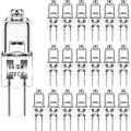 Miniatyrbillede 1 af 5: G4 halogenlamper 10W 12V - Varm hvid - 20 stk. [db] 10W