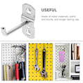Miniatyrbild 3 av 4: 12 st Pegboardkrokar Väggmonterade Pegboardförvaringskrokar Metall Pegboardhängande Krokar för Verktyg [DB]