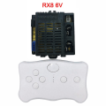 Miniatyrbillede 1 af 5: Wellye Børns Elektriske Legetøjsbil Bluetooth Fjernbetjening, Controller Med Jævn Startfunktion 2.4g Bluetooth Sender [DB] RX8 6V full set