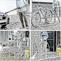 Pikkukuva 5 / 5: 10m Vaihtopainepesuriletku Karcher K-sarjan K2, K3, K4, K5, K7 malleille, Click-tyyppinen pikaliitin (10) [DB]