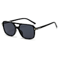 Pikkukuva 1 / 5: Aurinkolasit Miehille Naisille 2023 Luksus Design Aurinkolasit Miehille Musta Liukuvärjätty Lasi gafas de sol hombre [DB] black as shown