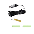 Miniatyrbillede 1 af 5: 5V USB Strømforsyning til 4.5V AAA Batteri Eliminator Kan Erstatte 3 LR03 Batterier [Db]