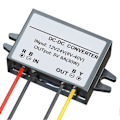 Miniatyrbillede 1 af 5: DC-DC 12V/24V til 5V Bil Strøm Konverter Step-Down Modul Source Buck Adapter [DB] 6A