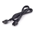 Miniatyrbillede 4 af 5: CPU 8-pins til 4+4-pins Strømforsyningskabel til RM550X RM650X RM750X RM850X RM1000X db black