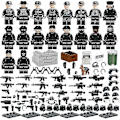 Miniatyrbillede 1 af 4: Sæt med 18 minifigurer  Serie Skurk Minifigurer Byggeklodser Legetøj Db