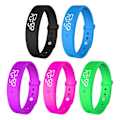 Miniatyrbillede 1 af 3: Fiauli V9 Kropstemperaturmonitor Termometer Vibrationsalarm Armbånd Smart Armbånd db Blue