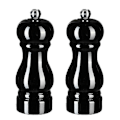 Pikkukuva 1 / 5: Suola- ja pippurimyllysetti, manuaaliset pippurimyllyt säädettävällä karkeudella, uudelleentäytettävät maustemyllyt db black 5 inch