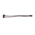 Miniatyrbillede 3 af 5: 1 stk. Batteriudladningskonnektor 5-benet han Xt60 hun Ebike Batterikabel til Hailong 1-2/g80 E-bi