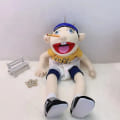 Miniatyrbild 4 av 5: DB 2023 60cm Jeffy Puppet Doll Jeffy Hand Puppet Sml Jeffy Puppet Family Real Jeffy Zombie Boy Hand Puppet Soft Toy Plush Feebee Puppet 40cm5