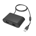 Miniatyrbillede 1 af 5: N64 Controller Adapter til Switches PC Gaming Nyd Klassiske Spil med Lethed [Db]