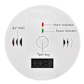 Miniatyrbild 2 av 5: LCD Kolmonoxiddetektor CO-detektor Förgiftningsgassensor Övervakning Alarm Set Shytmv [DB] One Size