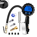 Miniatyrbild 1 av 5: Professionell Däcktrycksmätare 3-200 Psi för Bil Lastbil Cykel Db KIT 1