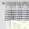 Pikkukuva 5 / 5: Keittiökaihtimet sisustus Ikkunaverho Luxury Cafe Valance Topper Drapes A db Light Grey 74cmx90cm