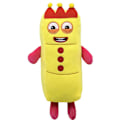 Miniatyrbild 2 av 2: Cartoon Numberblocks Mjuk Plyschdocka Fyllda Leksaker Tidig Utbildning För Baby Leksaker Gåvor DB Three