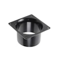 Miniatyrbillede 3 af 3: Antminer Bitmain Dr5 S11 L7 S7 S9 Fan Shroud Bitcoin Miner Duct 4in-120mm Ny