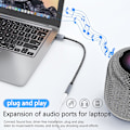 Pikkukuva 5 / 5: USB-A - 3,5 mm:n kuulokeliitäntäadapteri [db]