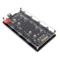 Miniatyrbilde 2 av 5: Datamaskin Chassis Vifte Hub Med Beskyttende Film Deksel Pwm Hub Dual 8-bit Hub [DB]