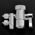 Miniatyrbillede 5 af 5: Diverterventil Vandrenser Skifteventil til Espring Amway To-vejs Hane Filter Diverterventil 3/8in & 5/16in Ud {DB}