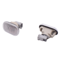 Pikkukuva 3 / 5: 2 kpl auton lokasuovalon sivuvilkkulamppu Vios Axp4 Scp4 2002-2006 Corolla 2004-20 [DB] white shell