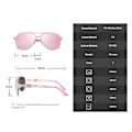Miniatyrbillede 2 af 3: Polariserede Aviator Solbriller, Let Metalramme Solbriller Uv400 [Db] Gradient gray