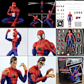 Miniatyrbilde 4 av 5: 6-tommers Spider-man actionfigurer, Legends Series Spider-man: Across The Spider-verse, Peter Parker Playsets Toy Db Peter Parker