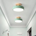 Miniatyrbild 3 av 5: Taklampor Modern Led Nordisk Träbelysning Armatur Inomhusarmatur Kök Vardagsrum Sovrum Bad DB Pink