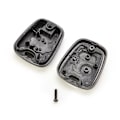 Miniatyrbilde 3 av 5: Fjernkontrollnøkkelskalldeksel med 2 knapper for Peugeot 106 107 206 207 307 406 [DB] Black