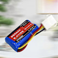 Pikkukuva 2 / 5: 6.4V 2S 650mAh Li-akku / EL4.5-3P naaras P-TO-R RC-kuorma-autolle, -autolle ja -pikaveneelle [DB] A-Battery