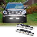 Miniatyrbillede 2 af 5: 2 stk. 30 LED'er Bil Dagkørelys DRL Daglys Lampe med Blinklys Indikatorer Lys DB
