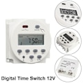 Miniatyrbillede 1 af 5: DC 12V 16A LCD Digital Timer Switch Elektronisk Strøm Tidsrelæ Programmerbar [db]