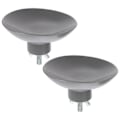 Pikkukuva 3 / 4: 2 kpl Lihamyllyn raskaan sarjan imukuppia Ranskanperunaleikkuri Ruostumaton teräs Lihamyllyn imukuppi Imu Grey 8.5X8.5X2CM