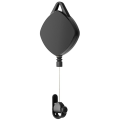 Miniatyrbilde 2 av 5: 3 stk VR-hjelmkabelkrok, automatisk krympende kabelrulleboks for / Vive Pro / Flaws kabelhåndtering [DB] Black  white