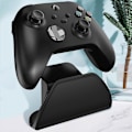 Miniatyrbillede 3 af 5: Gamepad-holder i ABS til Xbox One / One Slim / One X / Series S X - Desktop Display Stativ {Db} Black