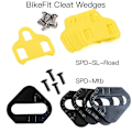 Miniatyrbillede 2 af 5: Bikefit klampe kiler til Shimano Road Spd-sl & Mtb Spd Atac Speedplay Crank Bros klamper 8 stk./pakke cykelmontering [db] SPD-MTB